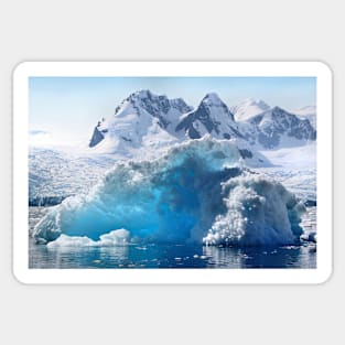 Iceberg in Cierva Cove, Antarctica Sticker